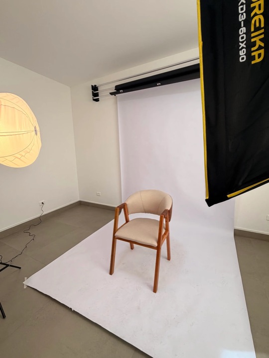 Set de estúdio montado
